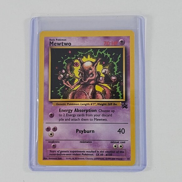 Pokémon TCG Mewtwo Wizards Black Star Promos #14 Card - Picture 2 of 8